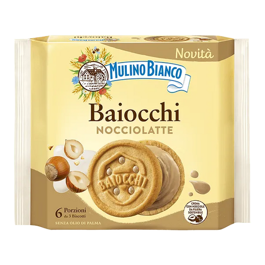 Baiocchi Nocciolatte 168 gr Mulino Bianco