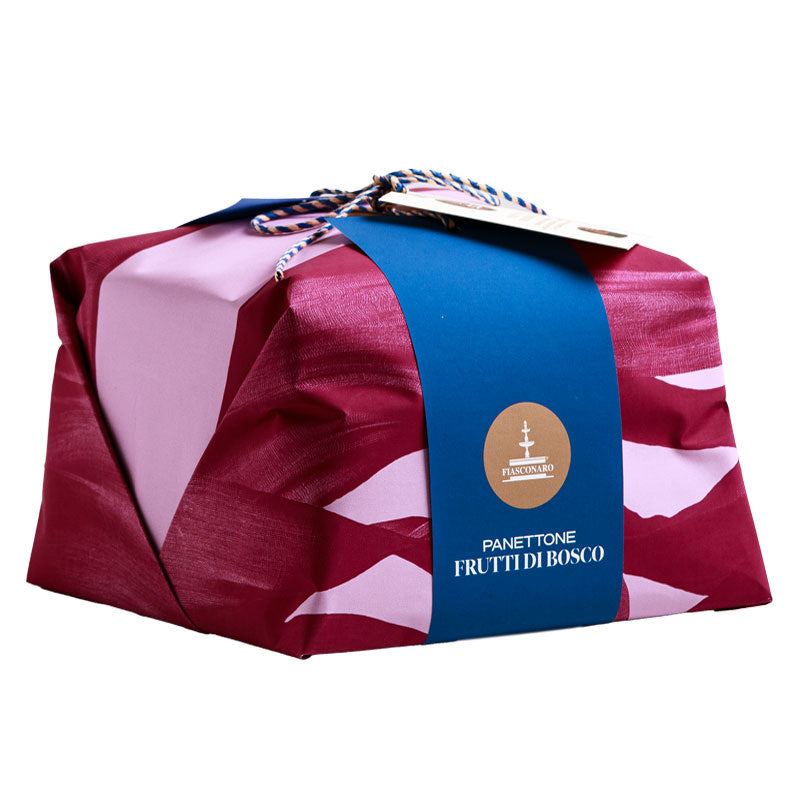 Panettone Artesanal Fiasconaro con FRUTOS ROJOS 1 Kg