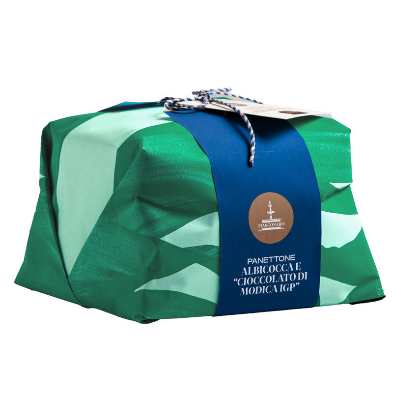 Panettone Artesanal Fiasconaro ALBARICOQUE Y CHOCOLATE 1 Kg