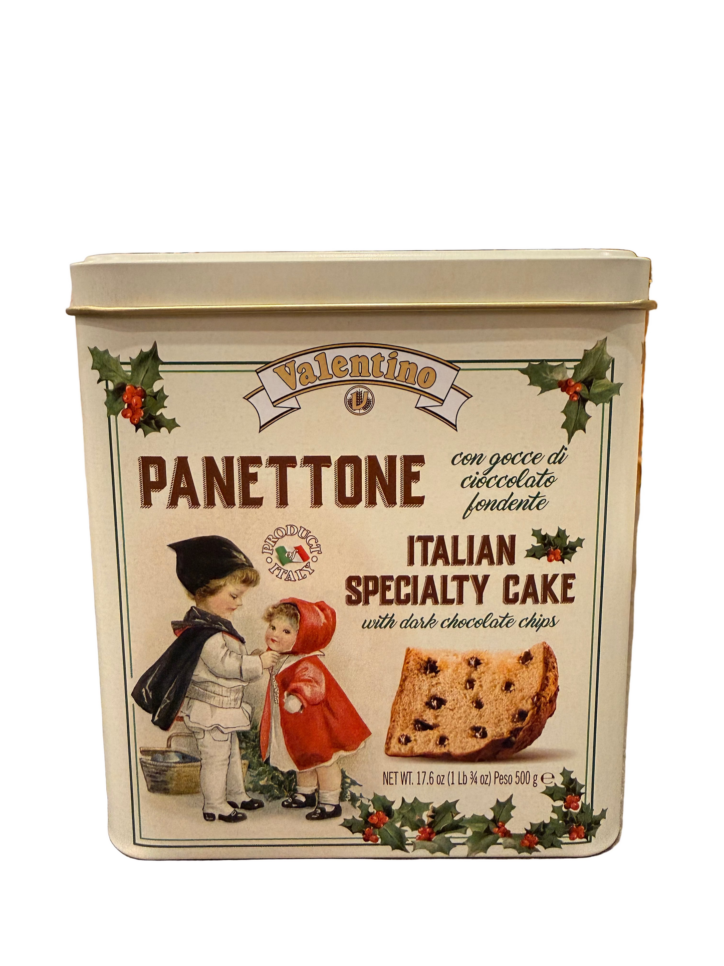 Panettone con Chocolate Valentino 500 g