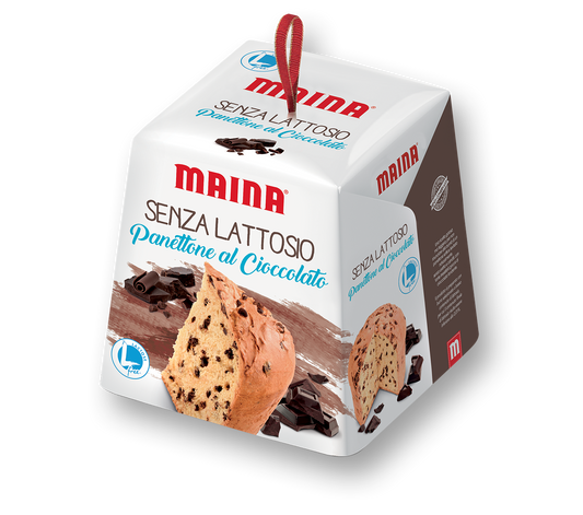 Panettone al Cioccolato SIN LACTOSA Maina 750 g