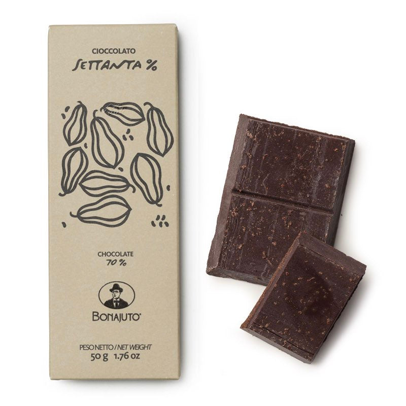 Cioccolato 70% Bonajuto 50 g