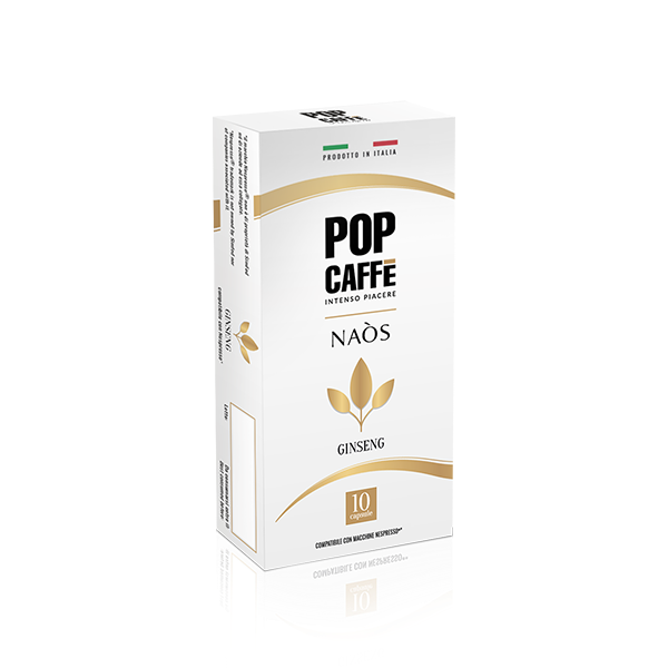 10 cápsulas GINSENG compatibles *NESPRESSO®️ Pop Caffè