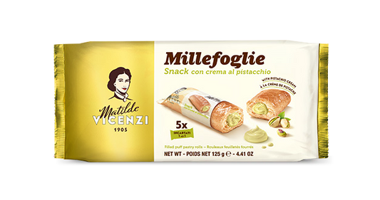 Mini Snack con crema de Pistacho 125 g Matilde Vicenzi