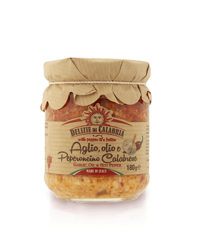 Aglio olio e Peperoncino 180g Delizie di Calabria