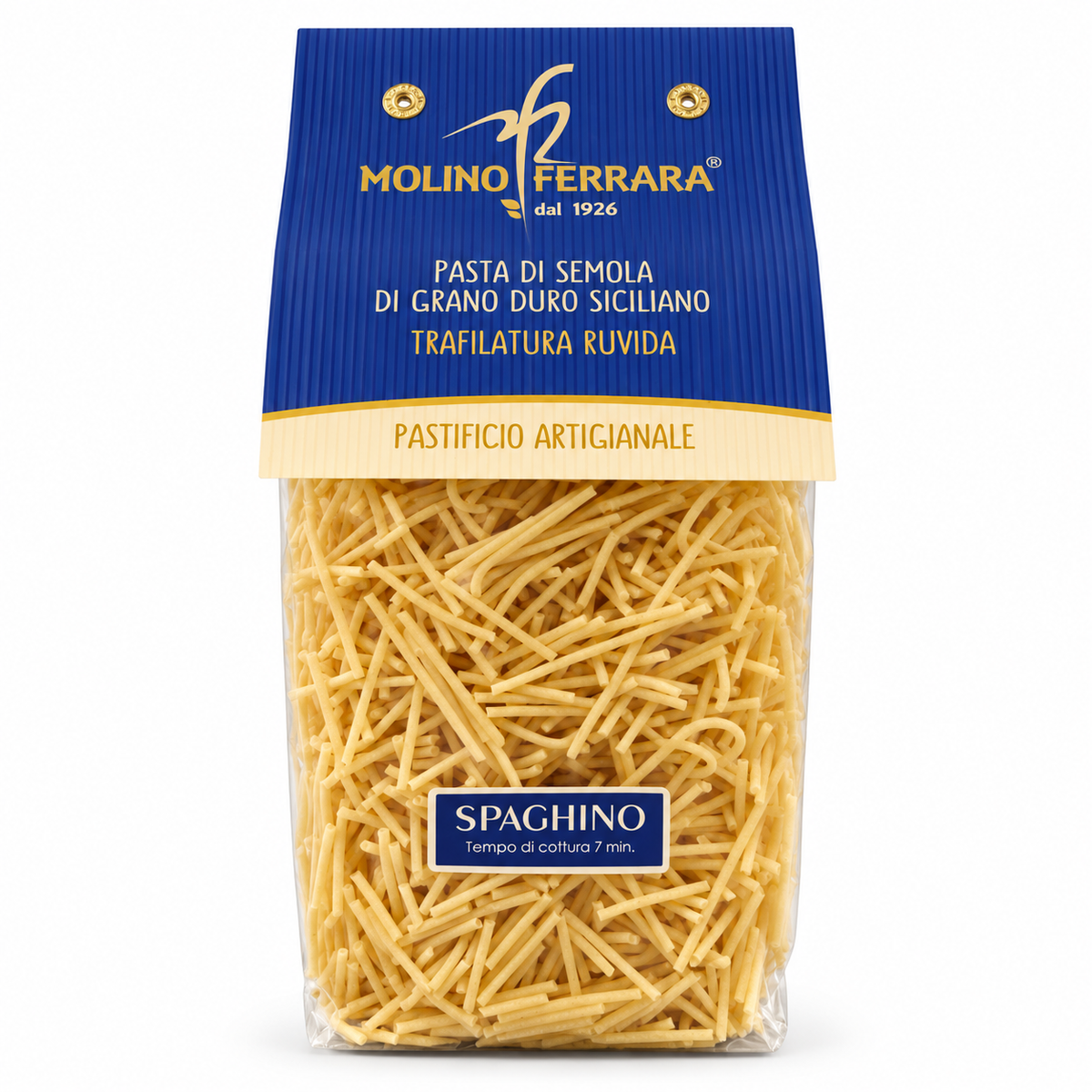 Pasta Artesanal Molino Ferrara Spaghino 500 g