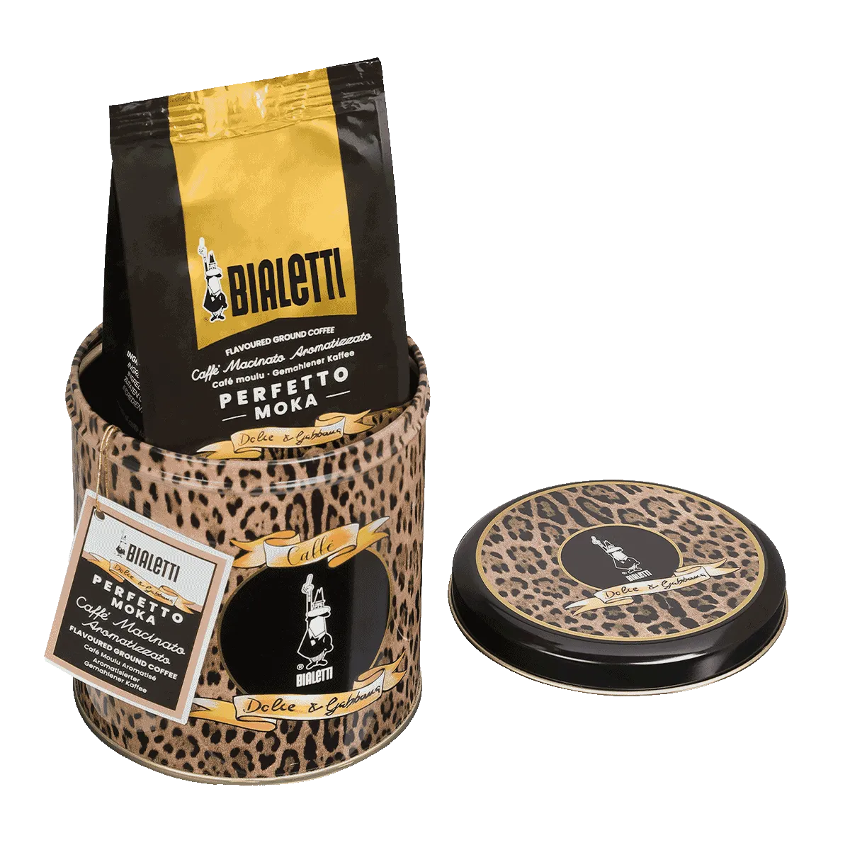 Café molido Perfetto Moka “Audace” Bialetti x Dolce&Gabbana 200 gr