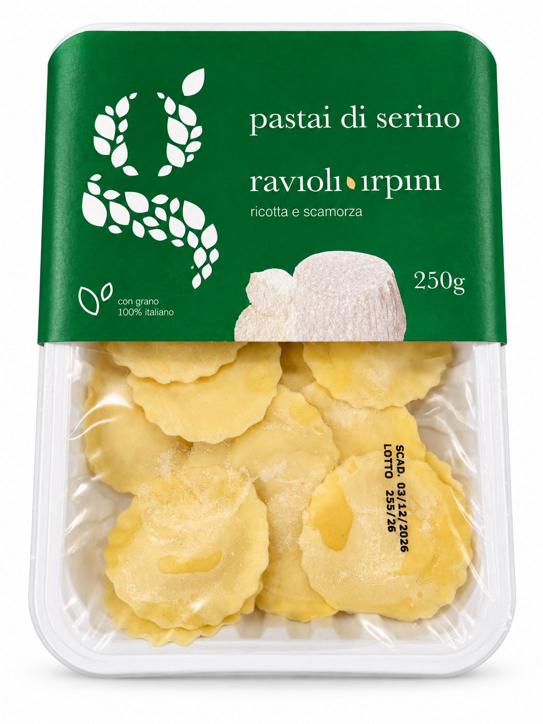Ravioli Ricotta e Scamorza Graziano 250 g