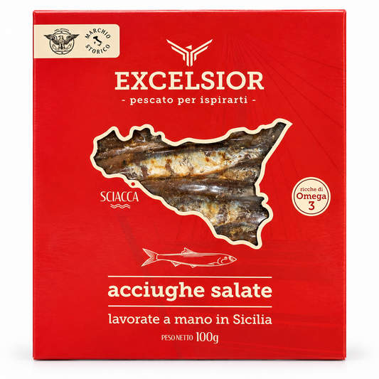 Acciughe di Sciacca Sicilia 100 g