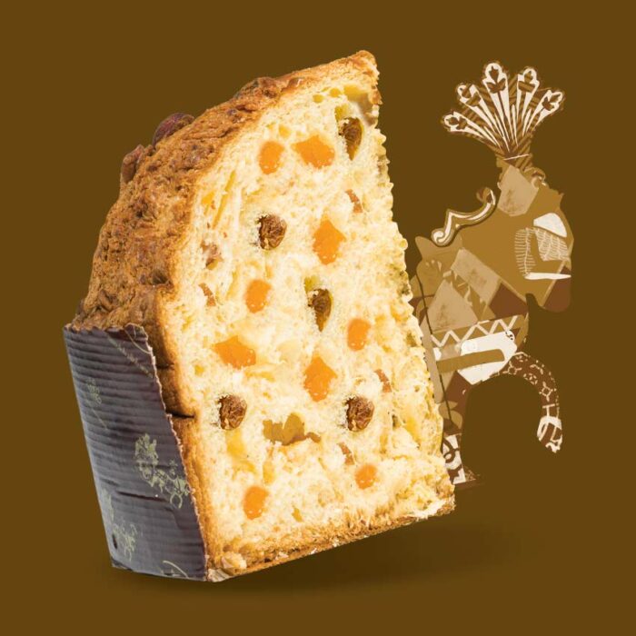 Panettone Artesanal MANDORLATO Di Stefano SIN GLUTEN 750 g