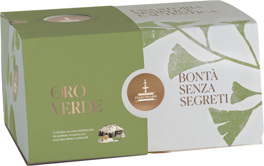 Colomba Artesanal Fiasconaro de PISTACHO ORO VERDE 1 kg