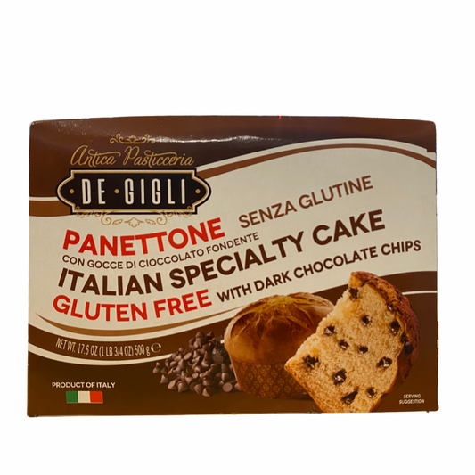 Panettone con Chocolate SIN GLUTEN 500 gr