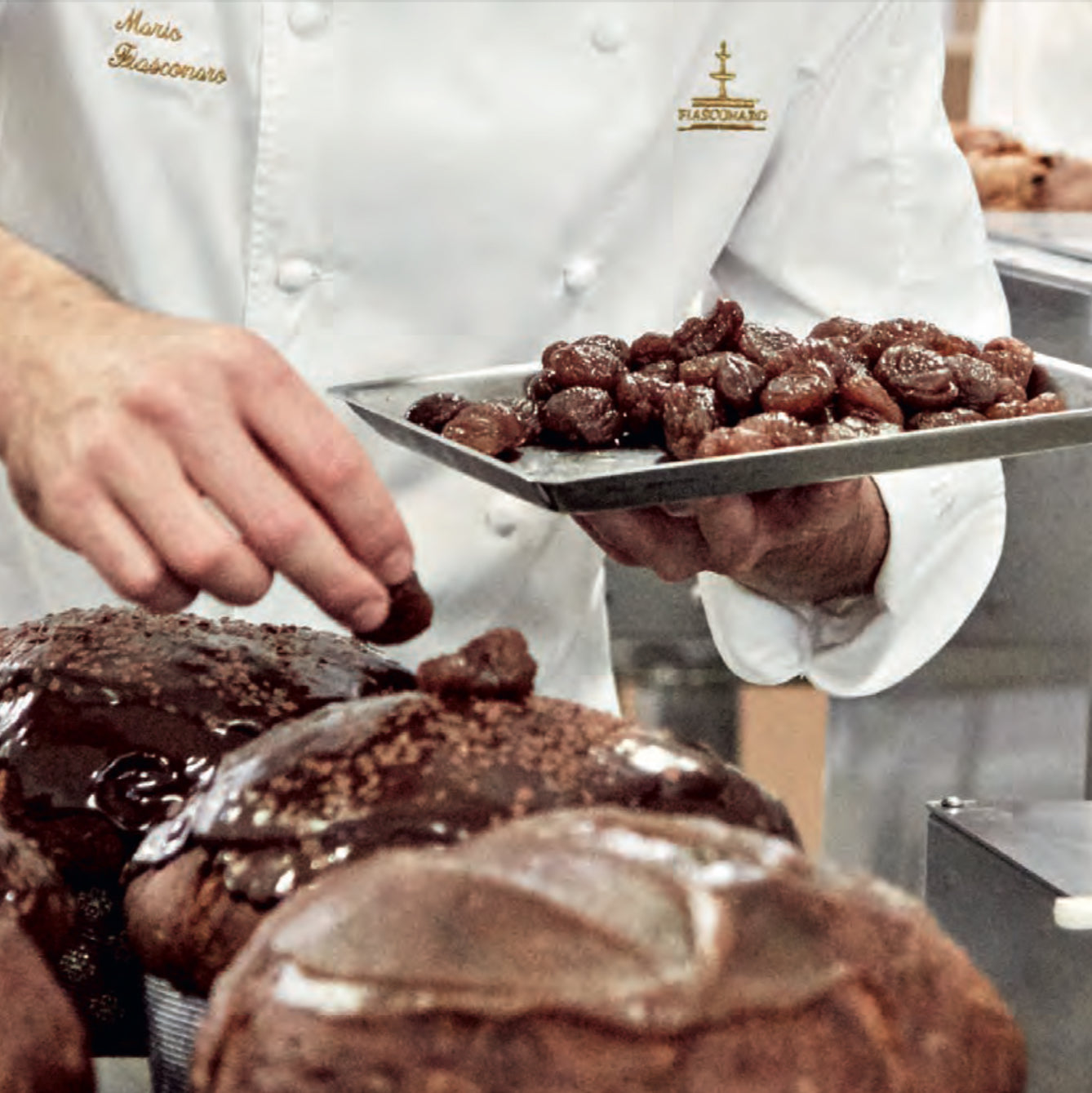 Panettone DOLCE&GABBANA Fiasconaro CON CASTAÑAS GLASEADAS Y GIANDUIA 1 kg