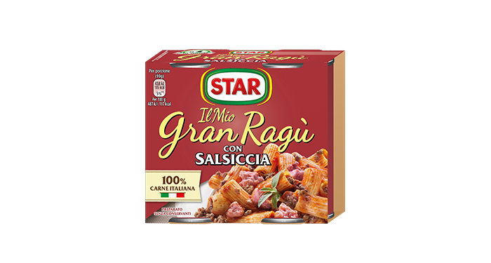 Gran Ragù Salsiccia Star 180 gr